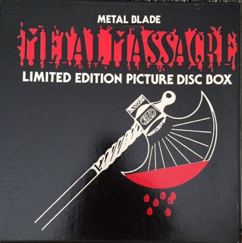 metal massacre limited edition picture disc box|RARE Metal Massacre Limited Edition Numbered Picture Disc .